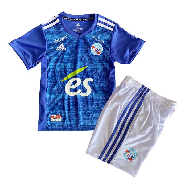 Camiseta Estrasburgo 1ª Niños 2020-2021 Azul